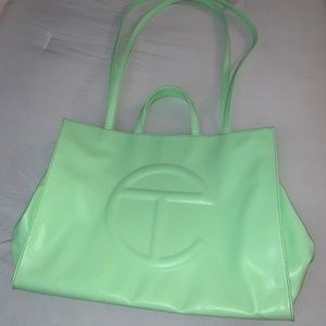 Large Mint Green Telfar Bag